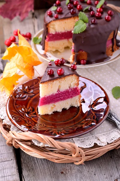 Cranberry Cake — Stock Photo, Image