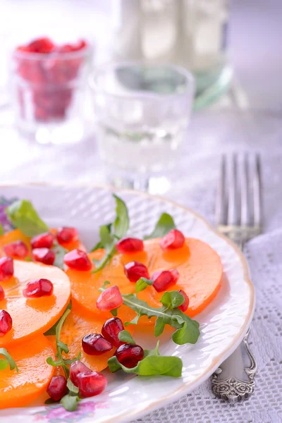 Salada de frutas e legumes — Fotografia de Stock