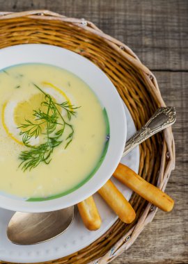 Avgolemono - Yunan tavuk çorbası