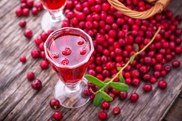 Cranberry cocktail — Stockfoto