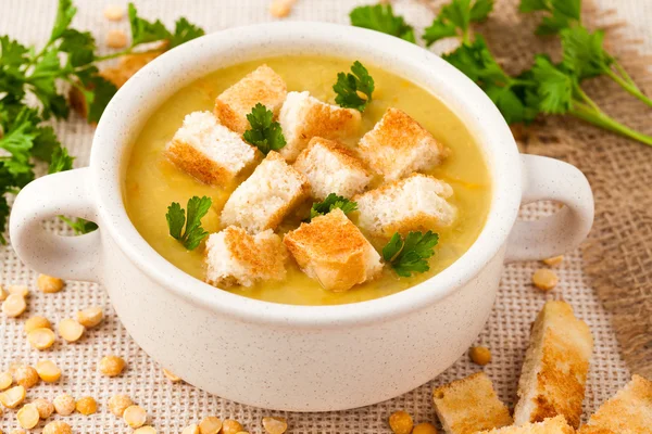 Zuppa di piselli — Foto Stock