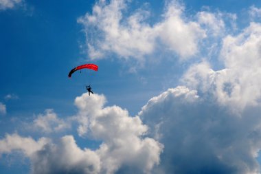 Paraşütçü arka plan