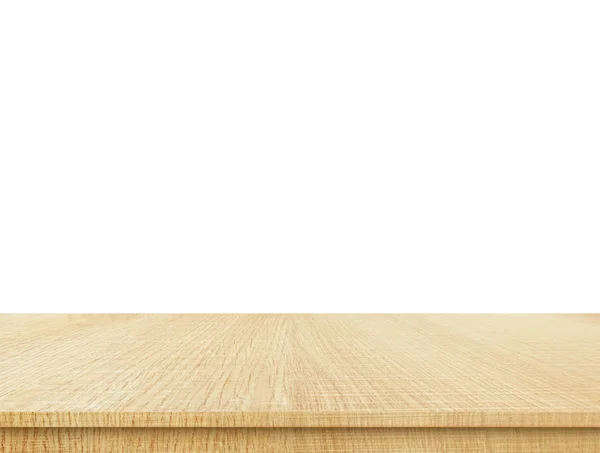 Plateau de table en bois clair vide — Photo