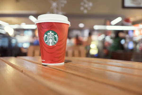 Starbucks Hot beverage coffee — Stock Photo, Image