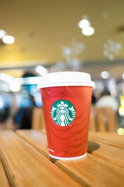 Starbucks ζεστό ρόφημα καφέ — Φωτογραφία Αρχείου