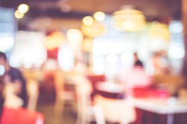  Müşteri, Restoran bulanıklık arka plan  