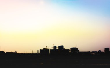 city scape silüeti  