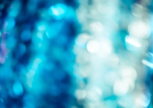 Blue bokeh abstract light background — Stock Photo, Image