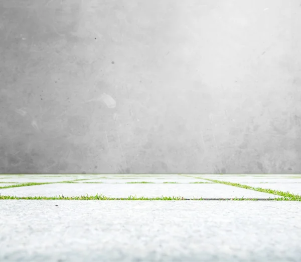 Perspective concrete floor — Stock Photo, Image