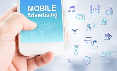 El cep telefonu dokunmatik 