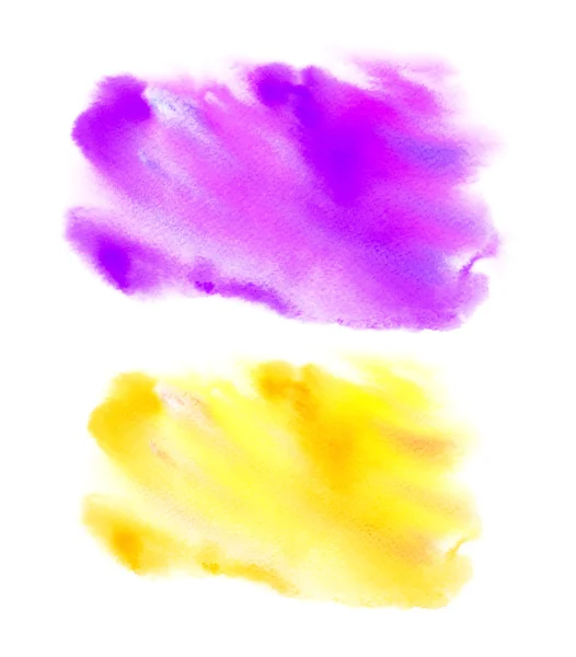 Abstract  set of watercolor texture — Stock Photo, Image