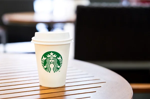 Starbucks Hot beverage coffee — Stock Photo, Image