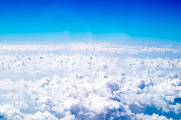 Bir bulut havadan görünümü — Stok fotoğraf