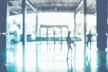 Arka plan, kongre salonu, koridorda, Ey insanlar bulanıklık