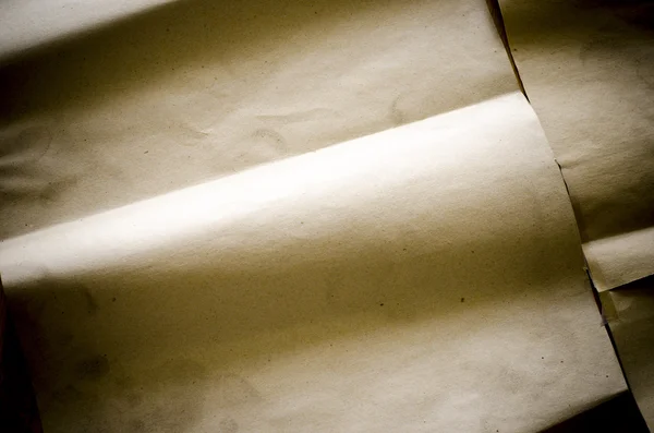 Curvas textura de papel marrón, eco — Foto de Stock