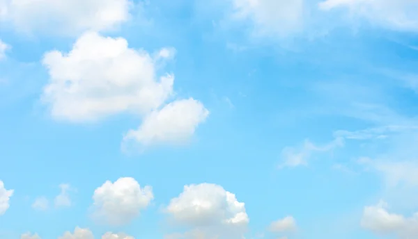 Light sky with cloud — Stock Photo, Image