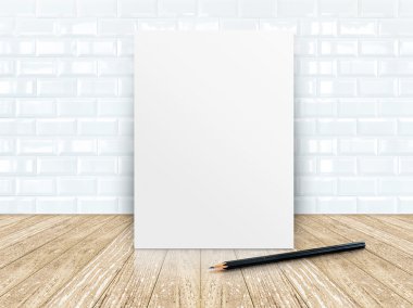 Poster çerçevesi Karo seramik duvar