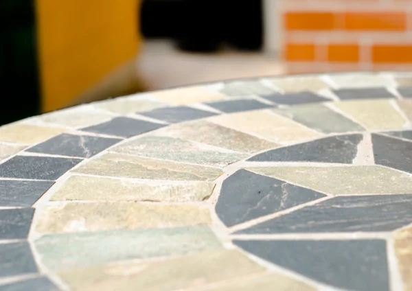 Mosaico tabela pedra — Fotografia de Stock