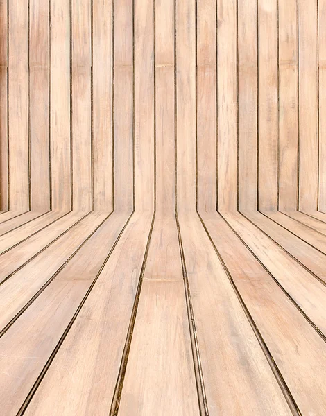 Порожній кімнаті дерев'яні — стокове фото