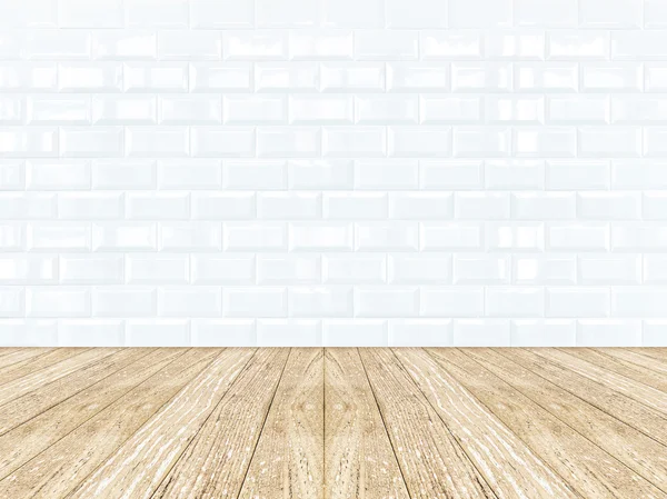 Wall and wooden floor — Stock Photo, Image