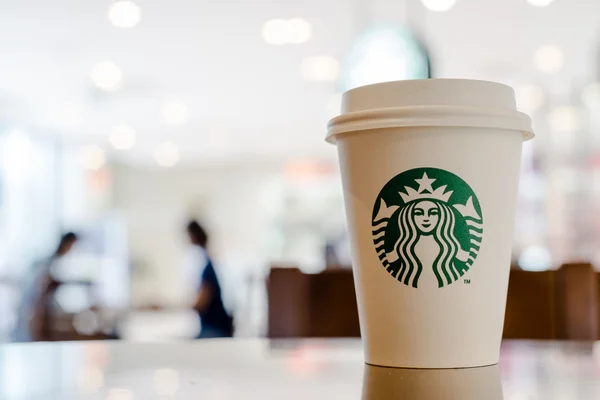 Starbucks horké nápoje káva — Stock fotografie