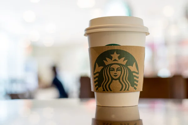 Starbucks varm dryck kaffe — Stockfoto