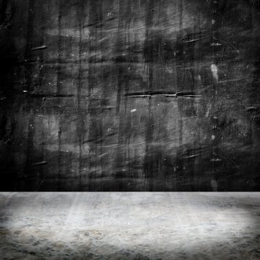 Empty Grunge concrete wall