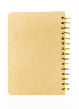 Brown paper notebook