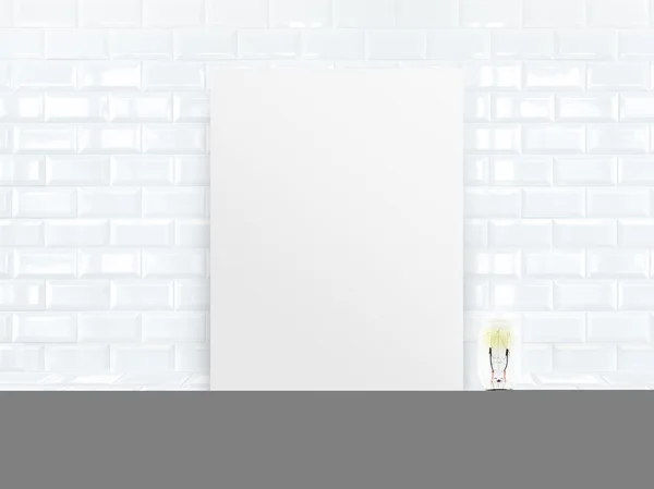 Paper poster frame — Stock Photo, Image