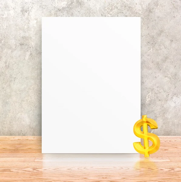 Paper poster frame — Stock Photo, Image