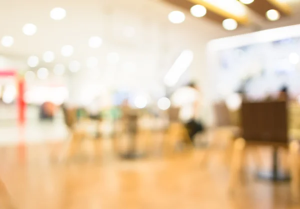 Blurred background : coffee shop — Stock Photo, Image