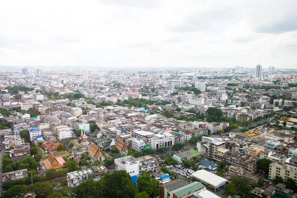 Top view cityscape — Stockfoto