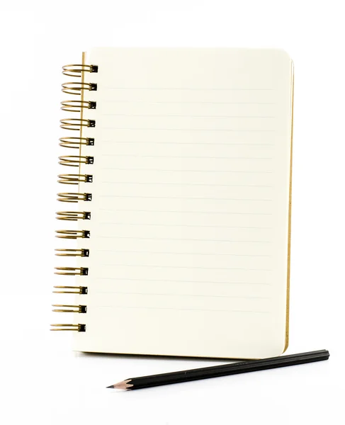 Line paper notebook — Stockfoto