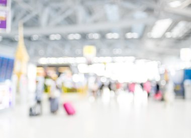 Terminal kalkış Check-in sırasında Havaalanı