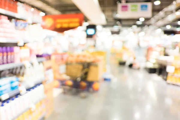 Supermercado tienda borroso fondo — Foto de Stock