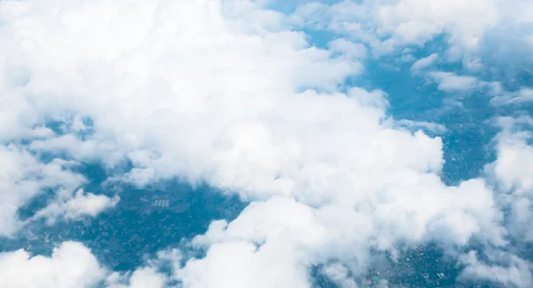 ภูมิทัศน์ทางอากาศของกรุงเทพมหานคร — ภาพถ่ายสต็อก