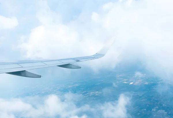 Veduta aerea paesaggio di Bangkok — Foto Stock