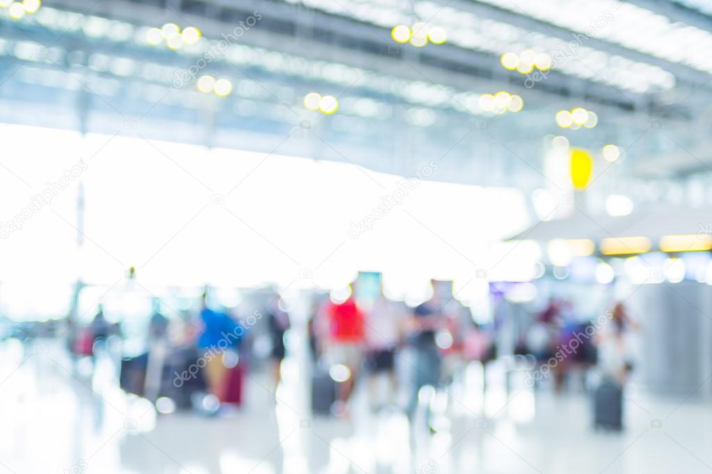 Terminal Departure Check-in at airport