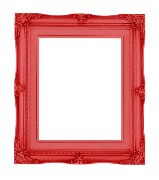 Empty contemporary vintage frame with vibrant color isolated on — Stock Photo, Image