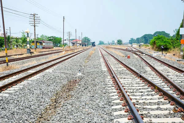 Vacant spoor manier schakelaar — Stockfoto