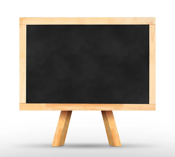 Blackboard with easel in studio room — Stock Photo, Image