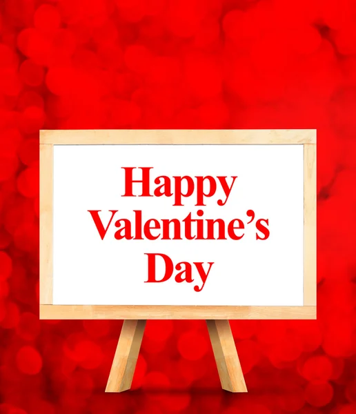 Whiteboard met Happy Valentines Day — Stockfoto