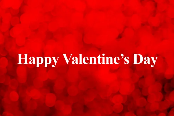 Szczęśliwy dzień Valentines słowo — Zdjęcie stockowe