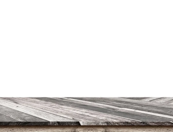 Piano d'appoggio in legno tropicale vuoto — Foto Stock