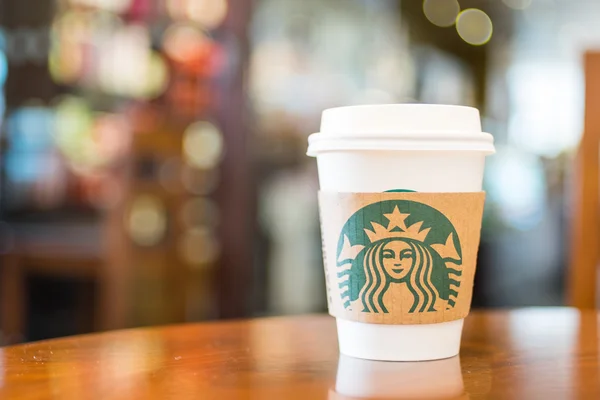 : Starbucks Bebida caliente café — Foto de Stock