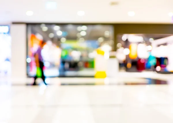 Customer in store blur background — Stock Photo, Image