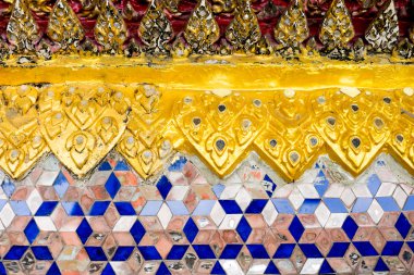 Tay mozaik desen sanat duvar