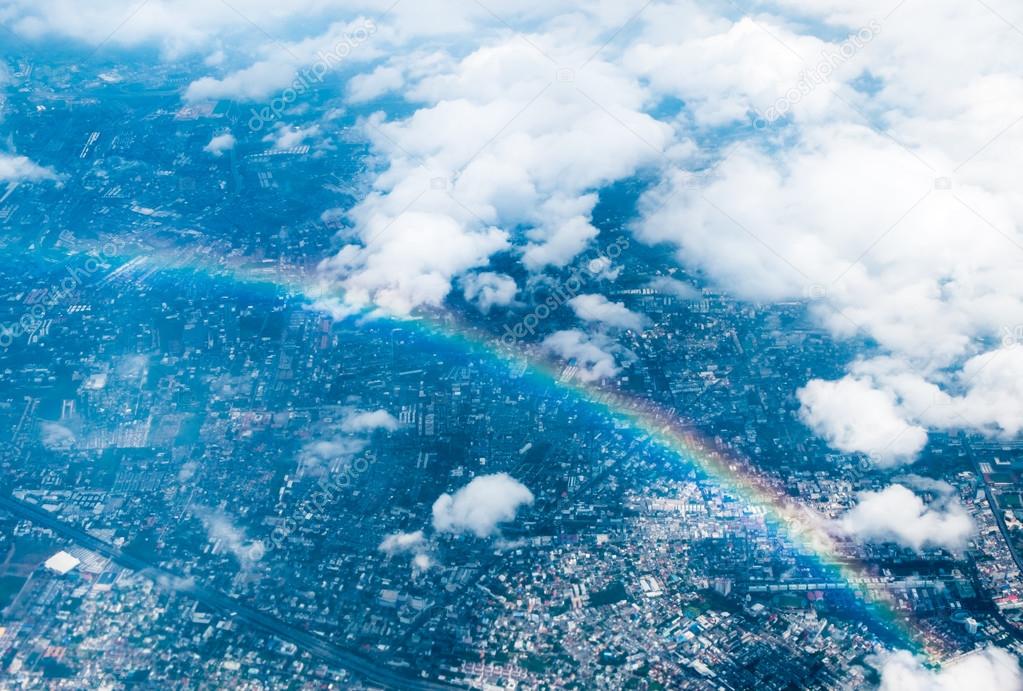 Aerial view landscape