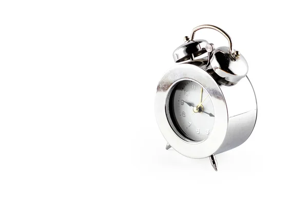 Reloj despertador brillante Sliver — Foto de Stock