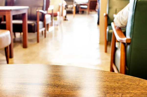 Mesa en la cafetería — Foto de Stock